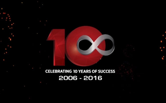 10th Year Anniversary Logo